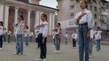 Ukraine calls for return of ‘abducted’ children as more arrive in Belarus