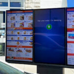 Samsung, Soundhound, White Castle menu board