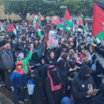 Around 2,000 people gather for Palestine rally in Bolton town centre