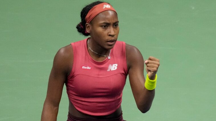 Coco Gauff wins 15th-straight game to advance to China Open quarter-finals with victory over Veronika Kudermetova