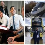 'Disrespectful' Rishi Sunak slated for confirming axe of northern HS2 leg