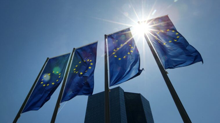 European Central Bank holds interest rates steady after 10 consecutive hikes