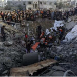 Israel pounds Gaza as soldiers skirmish with Hamas