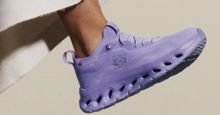 Loewe and On Release Fourth Capsule Collection, the Cloudtilt Sneaker