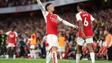 Martinelli fires Arsenal to late 1-0 win over Manchester City