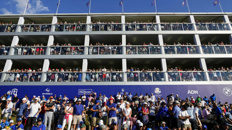 Massive fire breaks out at Ryder Cup venue in Rome