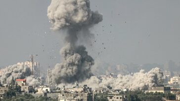 Palestine Israel war LIVE: Israel not to blame for Gaza hospital blast, says Rishi Sunak as IDF shoots down Hamas drones