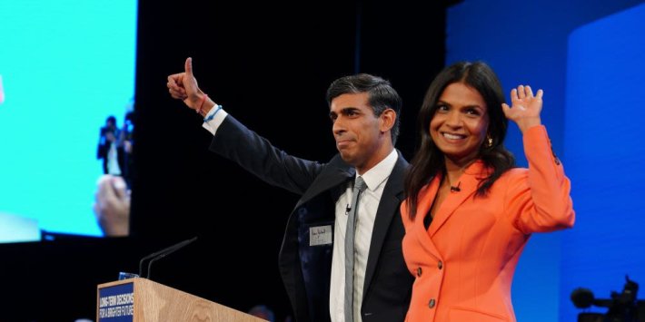 Rishi Sunak Promises 'Change' As The Conservative Party Fights Over Its Future