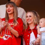 Taylor Swift Sent Brittany Mahomes '1989 (Taylor's Version)' Cardigan