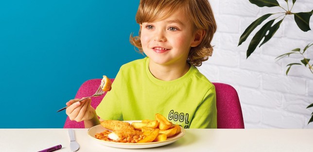 child eating