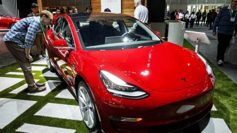 Tesla cuts Model 3 and Model Y prices in the U.S. after car deliveries fall