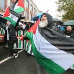 Thousands came together during peaceful protest for Palestine in Bolton town centre