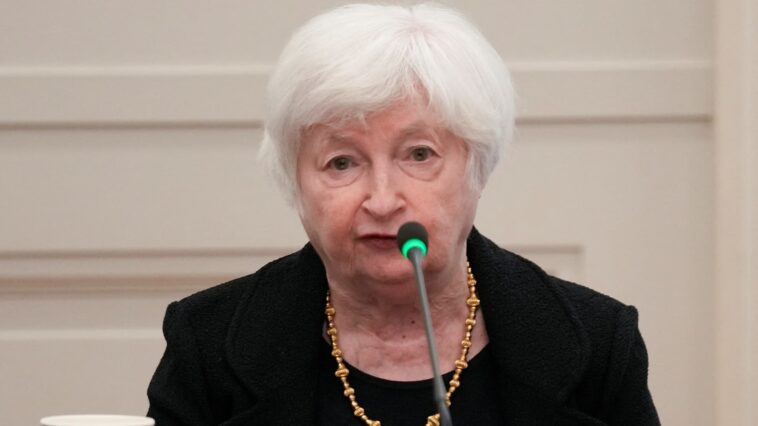 U.S. can 'certainly' afford military support to both Israel and Ukraine, Janet Yellen says