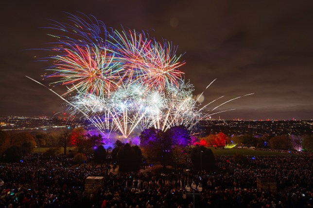 Alexandra Palace Fireworks 2019