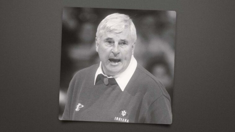 Bob Knight, Indiana’s Combustible Coaching Giant, Dies at 83