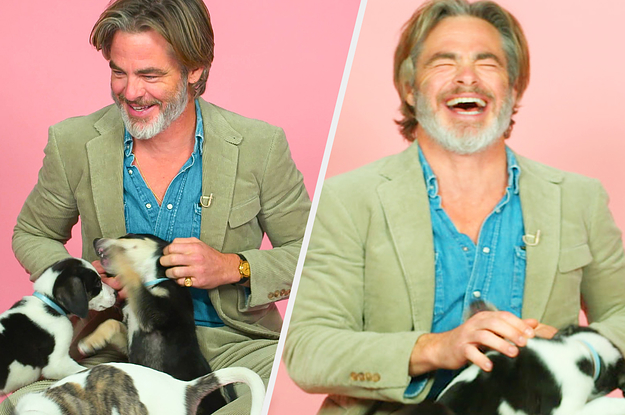 Chris Pine Had So Much Fun Doing The Puppy Interview, And It's Truly The Cutest Thing Ever