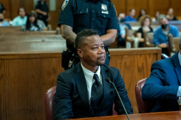 Cuba Gooding Jr Arrives At Court For Sentencing After Guilty Plea