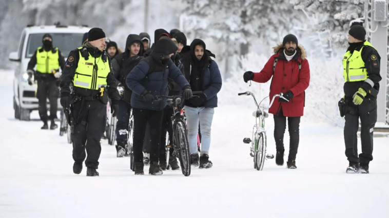 EU sends border police reinforcements to Finland over fears that Russia is behind a migrant influx