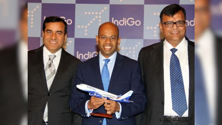 Pankaj Madan, CFO, Aditya Ghosh, President and Whole-time Director, InterGlobe Aviation Limited, Aditya Ghosh, President and Executive Director of InterGlobe Aviation Limited and Sanjay Kumar, Chief Commercial Officer, InterGlobe Aviation Limited.