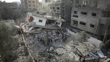 Israel-Hamas war RECAP: Hamas officials claim 27 killed in Israel strike near UN school - as IDF warns it is currently only using 'less than half' of its air force's capacity