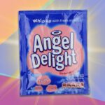 angel delight with a microphone