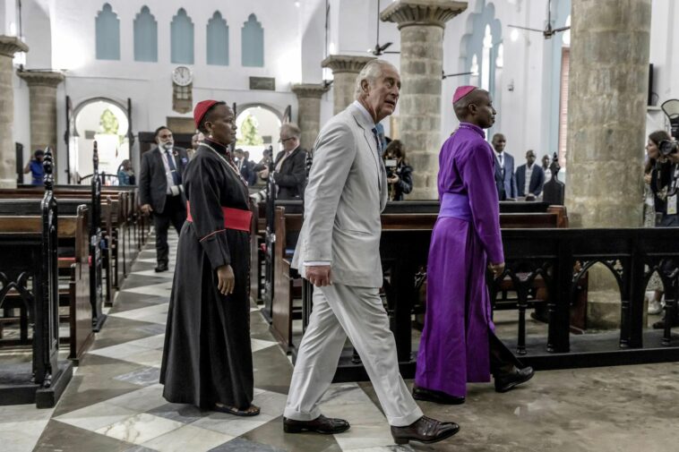 King Charles III meets with religious leaders to promote peace on the final day of his Kenya visit