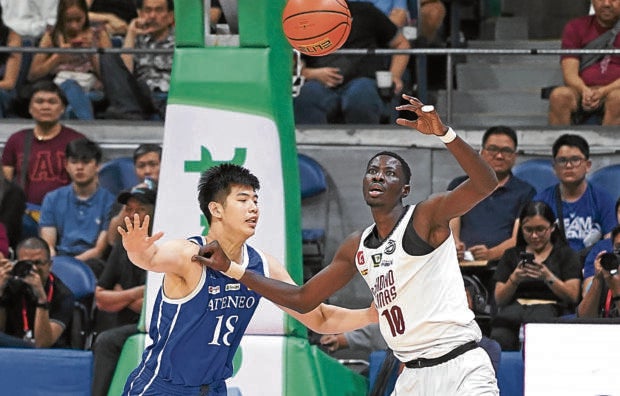 UP tower of power Malick Diouf would want nothing more than to end his collegiate career with a second championship. —PHOTOS BY AUGUST DELA CRUZ