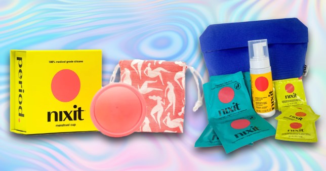 Travel-proof your period with this menstrual 'disk' and travel set (Picture: nixit)