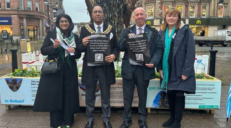 Powerful pledge to 'end violence against women and girls' made in Bolton