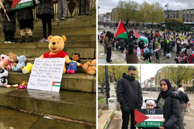 'The images you see haunt you' Vigil held for children killed in Palestine