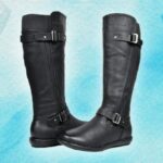 An image of the DREAM PAIRS Women's Trace Faux Fur-Lined Knee High Winter Boots