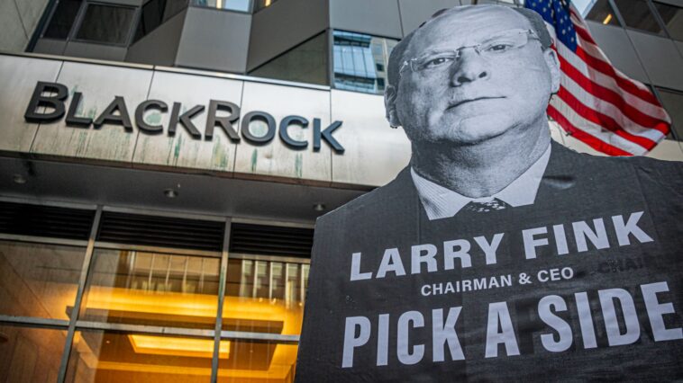 BlackRock CEO Larry Fink accuses DeSantis, Ramaswamy of deliberately false attacks