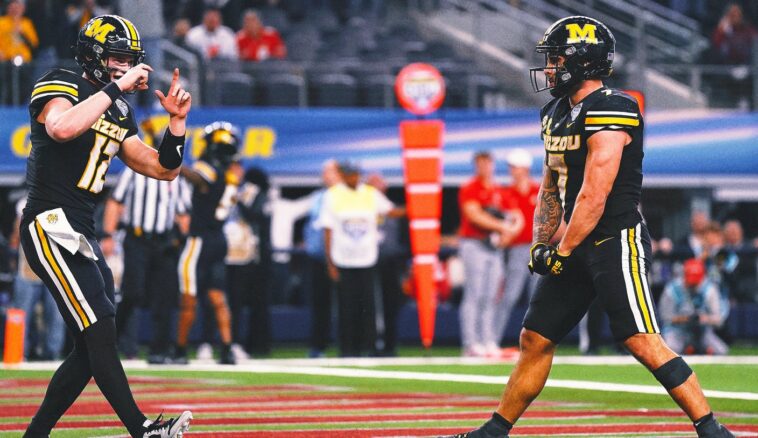 Cody Schrader runs for 128 yards and a TD as No. 9 Missouri beats No. 7 Ohio State 14-3 in Cotton Bowl