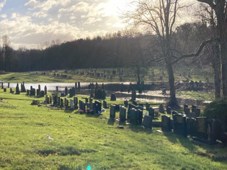 'Distress and anguish' caused as cemetery floods after heavy rain - again