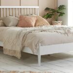 Image of bed, available from Dunelm (Spindle Wooden Bed)