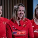 England's Fran Williams, Eleanor Cardwell and Sasha Glasgow look ahead to the three-match series against South Africa in December with added excitement around the squad after the Netball World Cup in the summer