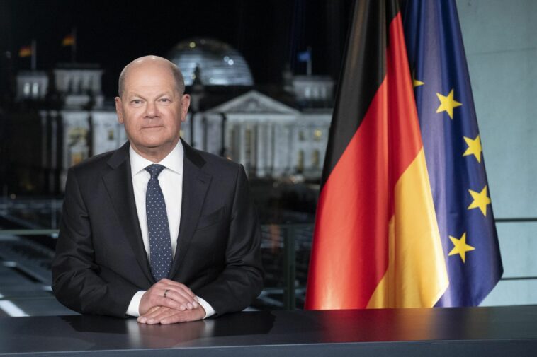 Germany's Chancellor Olaf Scholz uses his New Year's speech to convey confidence