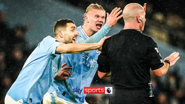 Hear Erling Haaland roar! | Man City striker fumes at ref Simon Hooper