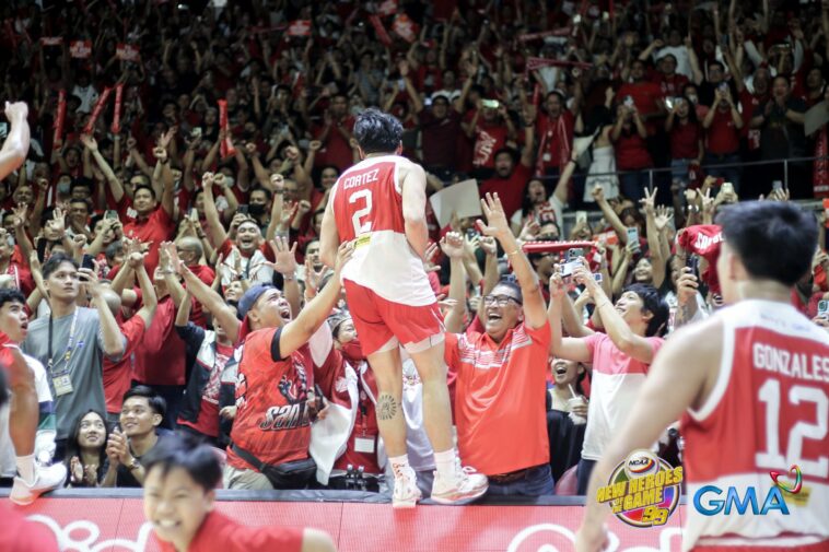 San Beda Red Lions' Jacob Cortez.