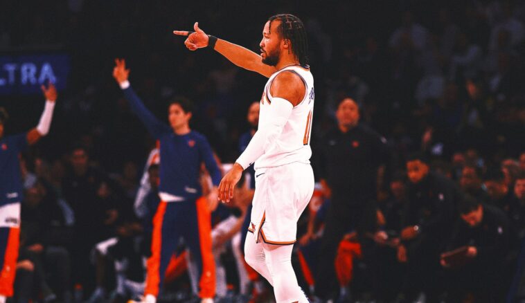 Jalen Brunson scores career-high 50, hits all nine of his 3-point shots as Knicks top Suns 139-122