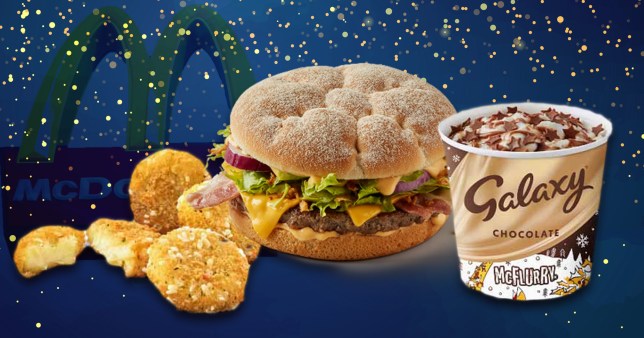 McDonald's festive menu