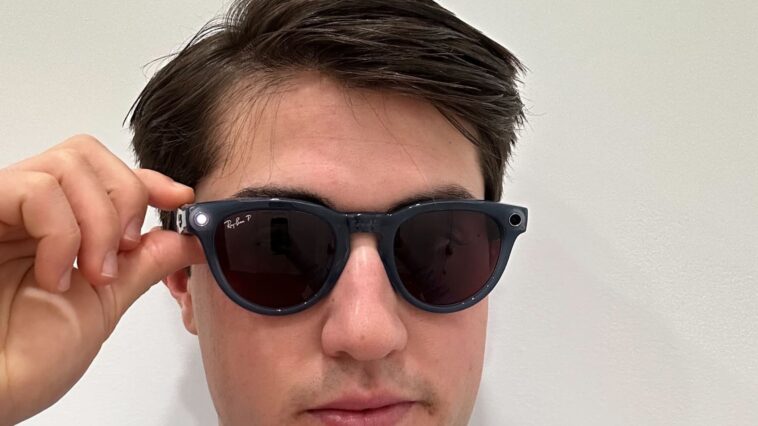 Meta's Ray-Ban smart glasses look cool and work well if you want a camera on your face