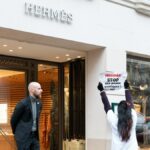 PETA Ignites Stink Bomb Inside Hermès Rue de Sèvres Boutique in Paris