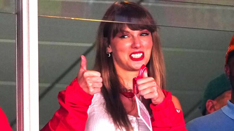 Taylor Swift Reacts to Bringing More Attention to the Chiefs With Swelce Romance