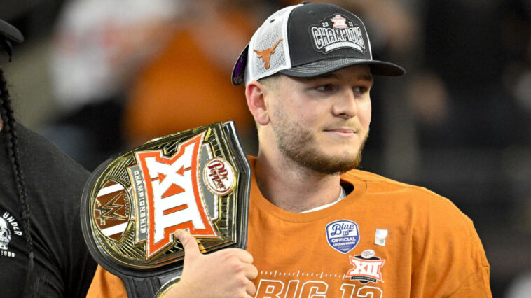 Texas QB Quinn Ewers sets Big 12 title game record in dominant win