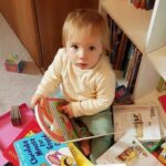 Sarah's daughter reading