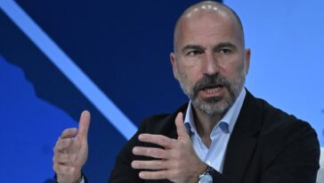 Uber shares pop as company is slated to join S&P 500