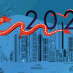 Chinese dragon on 2024