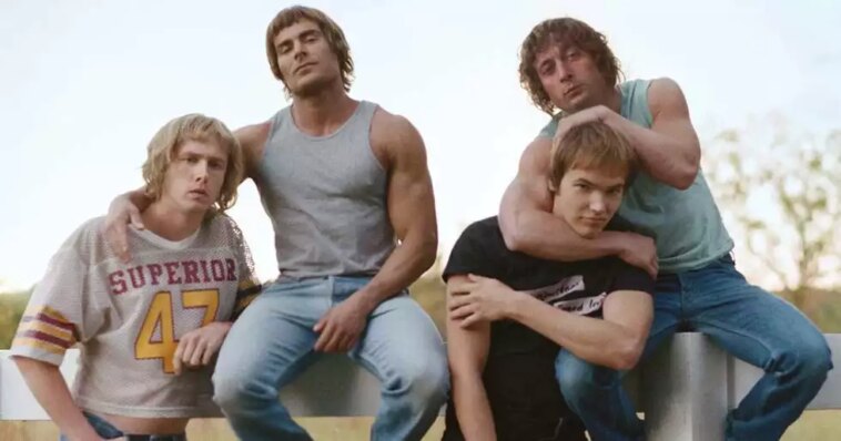 Zac Efron, Jeremy Allen White and Harris Dickinson on wrestling drama The Iron Claw