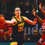 Caitlin Clark has 14th career triple-double to lead No. 4 Iowa women to 103-69 rout of Rutgers